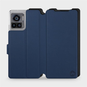 Phone Case Motorola Edge 30 Ultra - Design Navy with Black
