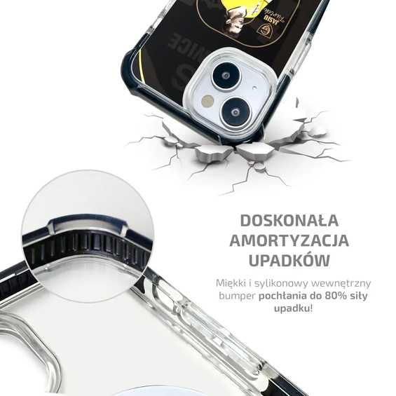 Etui MagSafe Elite Bumper Apple iPhone 8 - wzór D07GK