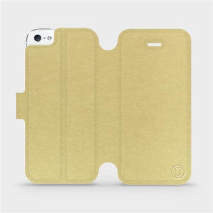 Phone Case Apple iPhone SE - Design Gold&Orange