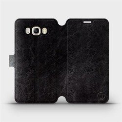 Phone Case Samsung Galaxy J7 2016 - Design Black&Orange