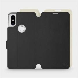 Phone Case Xiaomi Mi Mix 2S - Design Black with Platinum