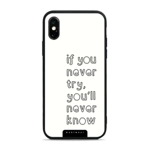 Phone Glossy Case Apple iPhone X - Design G075G