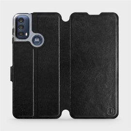 Phone Case Motorola Moto E30 - Design Black&Gray