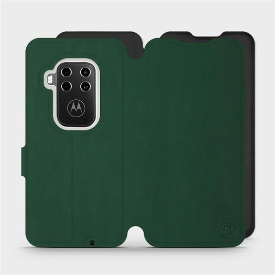 Phone Case Motorola One Zoom - Design Green with Black