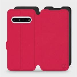 Phone Case LG V60 ThinQ 5G - Design Red with Black