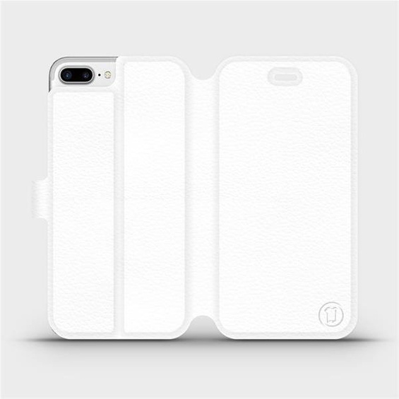 Phone Case Apple iPhone 8 Plus - Design White&Orange