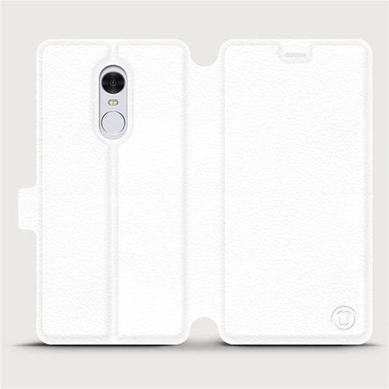 Phone Case Xiaomi Redmi Note 4 - Design White&Orange