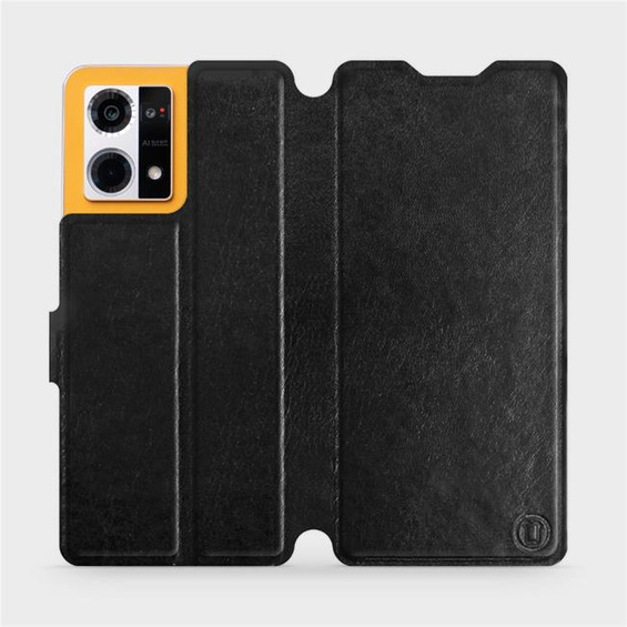 Etui do Oppo Reno 7 4G - wzór Black&Gray