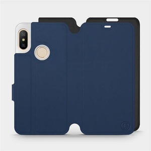 Phone Case Xiaomi Mi A2 Lite - Design Navy with Black