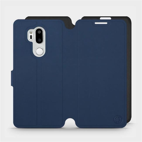 Phone Case LG G7 ThinQ - Design Navy with Black