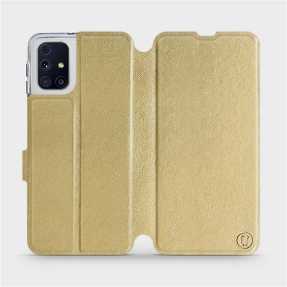 Phone Case Samsung Galaxy M31s - Design Gold&Gray