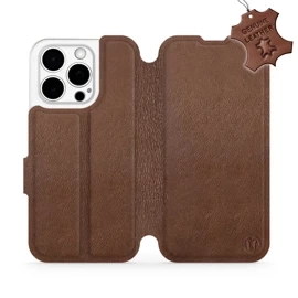 Hülle für Apple iPhone 15 Pro - Farbe Brown Leather