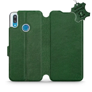 Phone Case Huawei P Smart 2019 - Design Green Leather