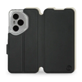 Phone Case Huawei Honor 400 Pro - Design Black with Platinum