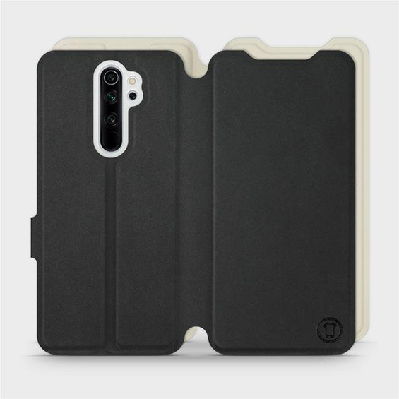 Phone Case Xiaomi Redmi Note 8 Pro - Design Black with Platinum