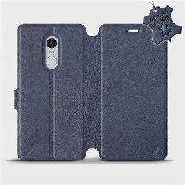 Hülle für Xiaomi Redmi Note 4 - Farbe Blue Leather