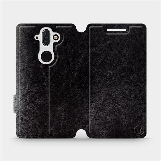 Hülle für Nokia 8 Sirocco - Farbe Black&Orange