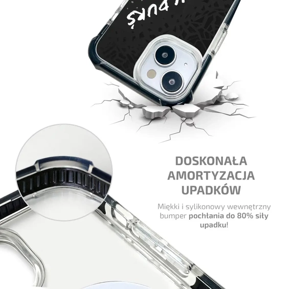 Etui MagSafe Elite Bumper Apple iPhone 16 Pro Max - wzór D08GZ
