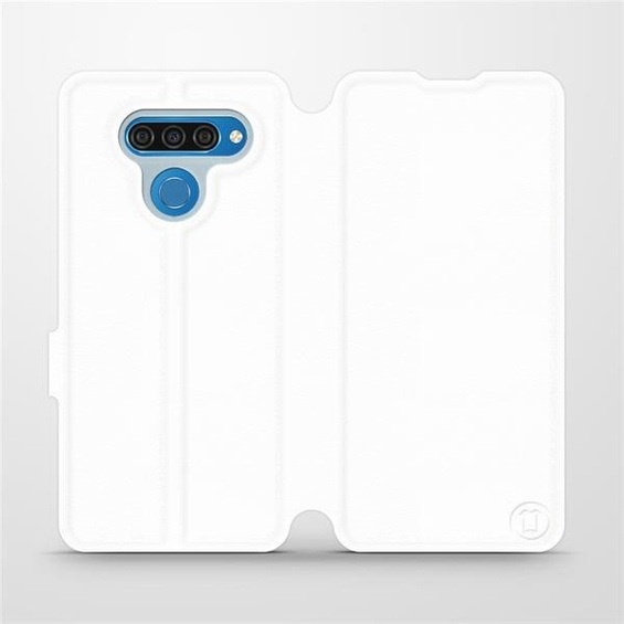 Etui do LG Q60 - wzór White&Gray