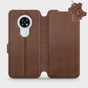 Phone Case Nokia 6.2 - Design Brown Leather