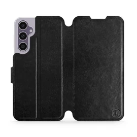 Etui do Samsung Galaxy S23 FE - wzór Black&Orange