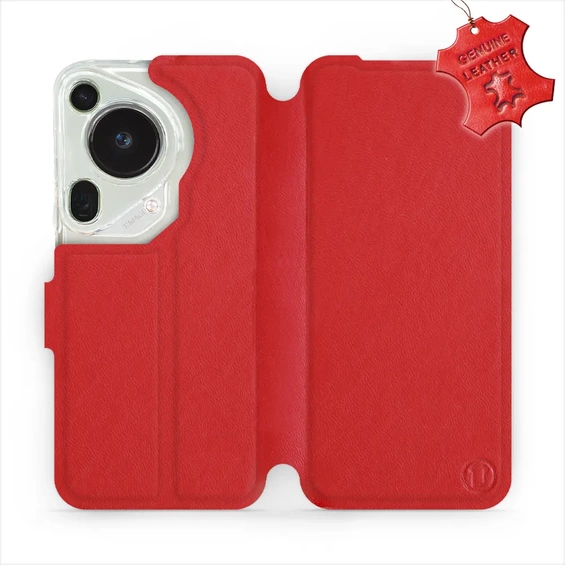 Hülle für Huawei Pura 70 Ultra - Farbe Red Leather