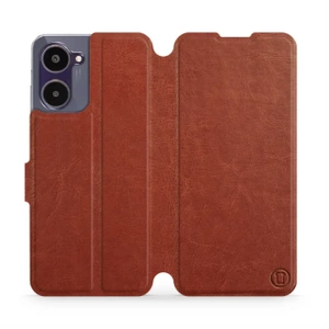 Phone Case Realme 10 - Design Brown&Orange