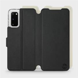 Phone Case Samsung Galaxy S20 - Design Black with Platinum