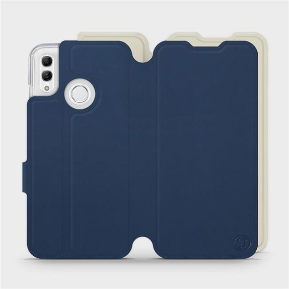 Phone Case Huawei Honor 10 Lite - Design Navy with Platinum