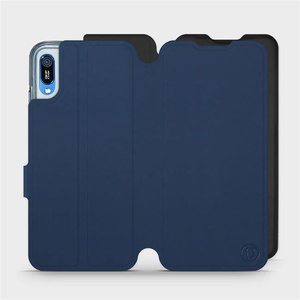 Phone Case Huawei Y6 2019 - Design Navy with Black