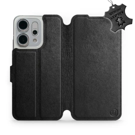 Phone Case OPPO Reno 14 5G - Design Black Leather