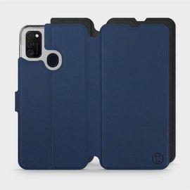 Phone Case Samsung Galaxy M21 - Design Navy with Black