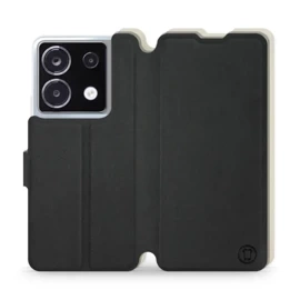 Phone Case Xiaomi POCO X6 - Design Black with Platinum