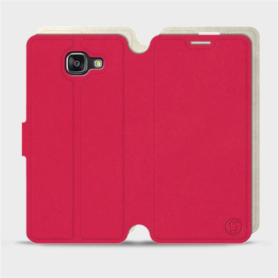 Phone Case Samsung Galaxy A5 2016 - Design Red with Platinum