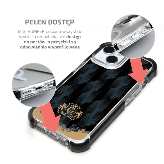 Hülle MagSafe Elite Bumper für Apple iPhone 15 Pro - Farbe D03GK