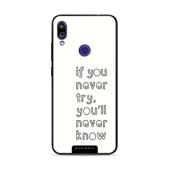 Phone Glossy Case Xiaomi Redmi 7 - Design G075G