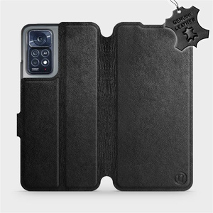 Phone Case Xiaomi Redmi Note 11 Pro 5G - Design Black Leather