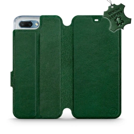 Phone Case Huawei Honor 10 - Design Green Leather