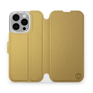 Phone Case Apple iPhone 16 Pro - Design Gold&Orange