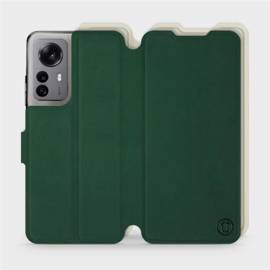 Phone Case Xiaomi 12X - Design Green with Platinum