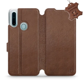 Phone Case OPPO A31 - Design Brown Leather