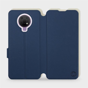Phone Case Nokia G10 - Design Navy with Platinum