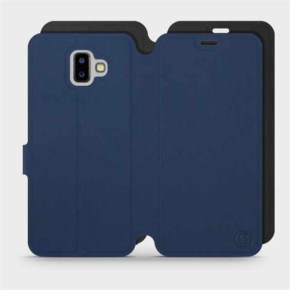 Phone Case Samsung Galaxy J6 Plus 2018 - Design Navy with Black