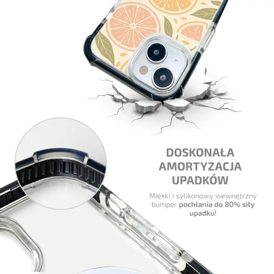 Etui MagSafe Elite Bumper Apple iPhone 16 Plus - wzór DP80D