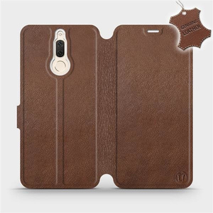 Phone Case Huawei Mate 10 Lite - Design Brown Leather
