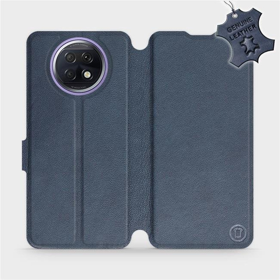 Hülle für Xiaomi Redmi Note 9T - Farbe Blue Leather