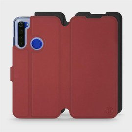 Phone Case Xiaomi Redmi Note 8T - Design Dark Red with Black