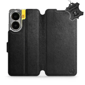 Phone Case Xiaomi POCO X7 Pro - Design Black Leather