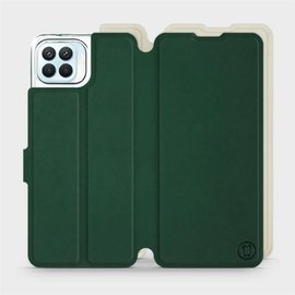 Phone Case OPPO Reno 4 Lite - Design Green with Platinum