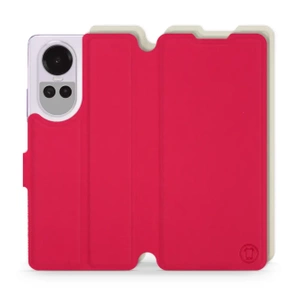 Hülle für OPPO Reno 10 Pro 5G - Farbe Rot mit Platin